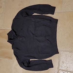 Men's Polo 1/4 Zip Cotton Sweater XL